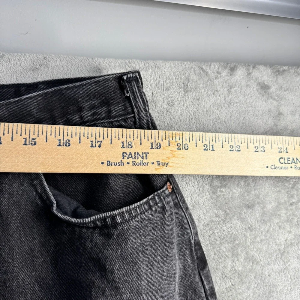 Vintage Premium Blue Label Jeans Mens 40x30 Black Relaxed Tapered Made in USA